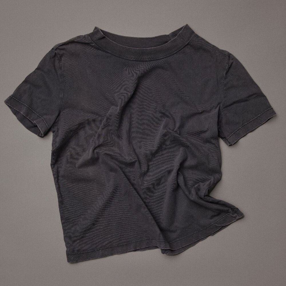 🍋3 for $20🍋 ZARA Gray 100% Cotton T-Shirt Washed Effect Size S